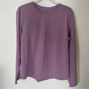 Lululemon Love long sleeve tee shirt Lavender Lux size 12
